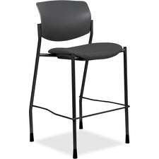 Lorell Fabric Seat Contemporary Stool