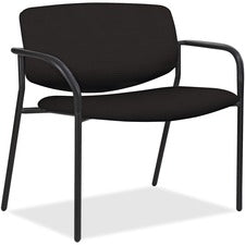 Lorell Bariatric Guest Chairs with Vinyl Seat & Back
