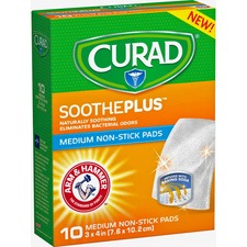 Curad SoothePlus Medium Non-stick Pads