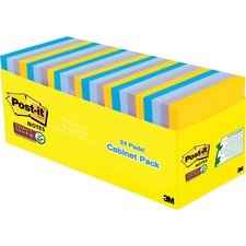 Post-it® Super Sticky Notes - New York Color Collection