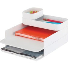 Safco Stacking Plastic Desktop Sorter Sets