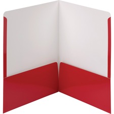 Smead High Gloss 2-Pocket Folders