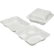 SKILCRAFT 3-Compartment Hinged Lid Tray