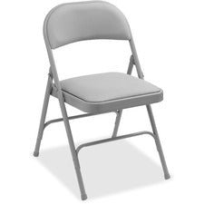 Lorell Padded Seat Folding Chairs - 4/CT