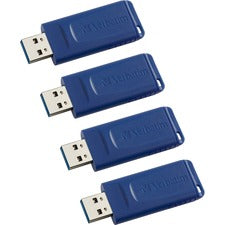 Verbatim 16GB USB Flash Drive - 4pk - Blue