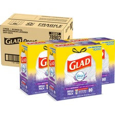 Glad OdorShield Tall Kitchen Drawstring Trash Bags