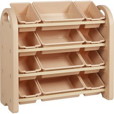 Early Childhood Resources Storage Bins 4-tier Organizer