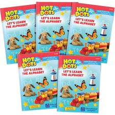 Hot Dots Jr Alphabet Book Set Interactive Printed Book by Vicky Shiotsu