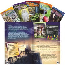 Shell Education TIME Informational Text Grade 6 Set 1, 5-Book Set Printed Book