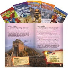 Shell Education TIME Informational Text Grade 6 Set 2, 5-Book Set Printed Book