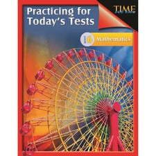 Shell Education Math Practice Tests - Level 6 Printed Book