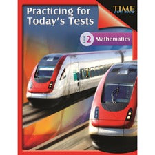 Shell Education Math Practice Tests - Level 2 Printed Book