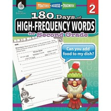 Shell Education High-Frequency Words for Grade 2 Printed Book