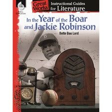 Shell Education Year of Boar & Jackie Robinson Guide Printed Book by Bette Bao Lord