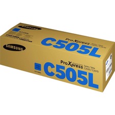 Samsung CLT-C505L (SU037A) Toner Cartridge - Cyan