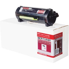 microMICR TLN-601 MICR Toner Cartridge - Alternative for Lexmark - Black