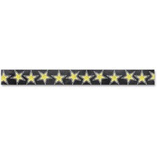 Creative Teaching Press Chalk Gold Star Border