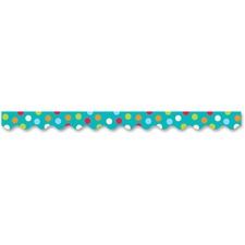 Creative Teaching Press Dots on Turquoise Border