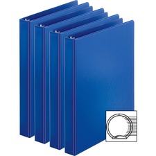 Business Source Basic Round Ring Binder