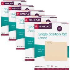 Smead File Folders with Single-Ply Tab