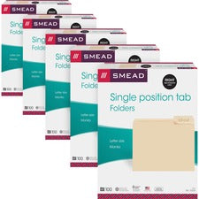 Smead File Folders with Single-Ply Tab