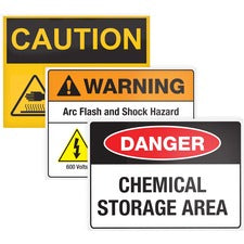 Avery® Surface Safe Sign Labels - Water-Resistant/Chemical-Resistant