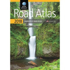 Rand McNally North American Road Atlas Printed Book