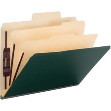 Smead SuperTab Classification File Folders with SafeSHIELD Fastener