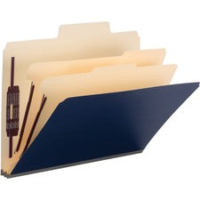 Smead SuperTab Classification File Folders with SafeSHIELD Fastener
