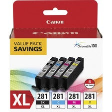 Canon CLI-281XL Ink Cartridge - Multicolor