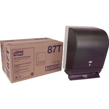 TORK Hand Towel Roll Dispenser, Push-Bar Auto Transfer