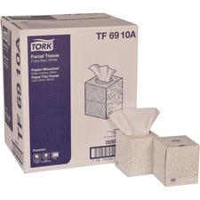 TORK Premium Facial Tissue Cube Box