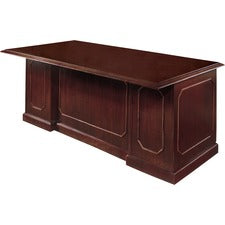 DMi Governor's Collection Mahogany Furniture Pedestal Desk - 5-Drawer