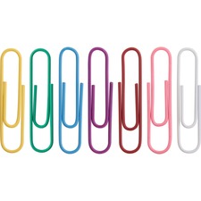 Business Source Vinyl-coated Gem Clips