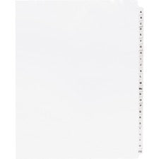 Business Source A-Z Tab Table of Contents Index Dividers