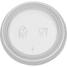 Dixie Foods Plastic Portion Cup Lid