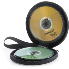Verbatim CD/DVD Storage Wallet ­24 ct. Black