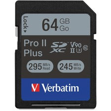 Verbatim Pro II Plus 64 GB SDXC
