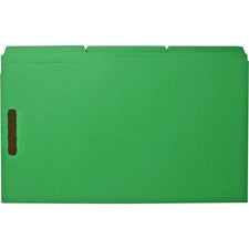 Business Source 2-ply Tab Legal Fastener Folders