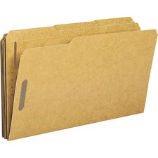 Business Source 2-Ply Tab Kraft Fastener Folders
