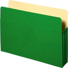Business Source Colored Expanding File Pockets