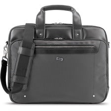 Solo Gramercy Travel/Luggage Case (Briefcase) for 15.6" Notebook - Gray