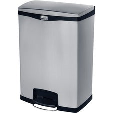 Rubbermaid Commercial Slim Jim 2 Stream Step Container