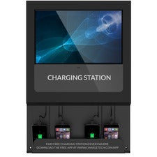 ChargeTech Digital Signage Charging Station