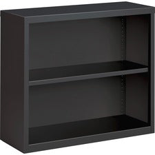 Lorell Fortress Series Charcoal Bookcase