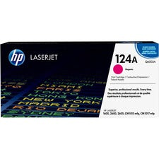 HP 124A (Q6003A) Original Toner Cartridge - Single Pack