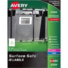 Avery&reg; Water-resistant Surface Safe ID Labels