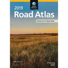 Rand McNally North American Road Atlas Printed Book