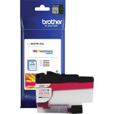 Brother Genuine LC3037M Super High-yield Magenta INKvestment Tank Ink Cartridge