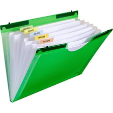 C-Line Hanging Tabs 7-pocket Expanding File